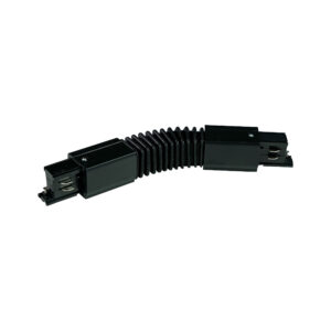 System szynowy TK Lighting Tracer 3-fazowy Black Łącznik Elastyczny