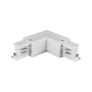 System szynowy TK Lighting Tracer 3-fazowy White Łącznik Kątowy