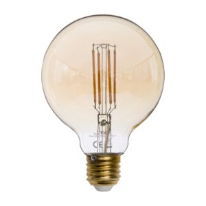 Żarówka TK Lighting E27 Amber G95