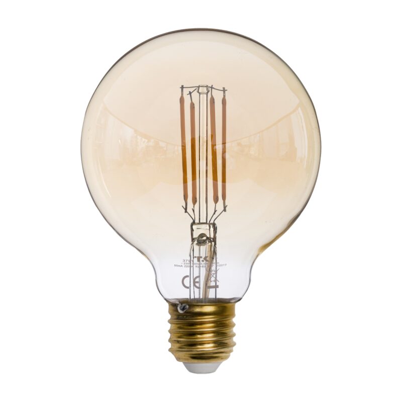 Żarówka TK Lighting E27 Amber G95