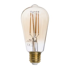 Żarówka TK Lighting E27 Amber St58 Stożek