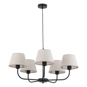 Lampa Wisząca TK Lighting Chicago Linen x5