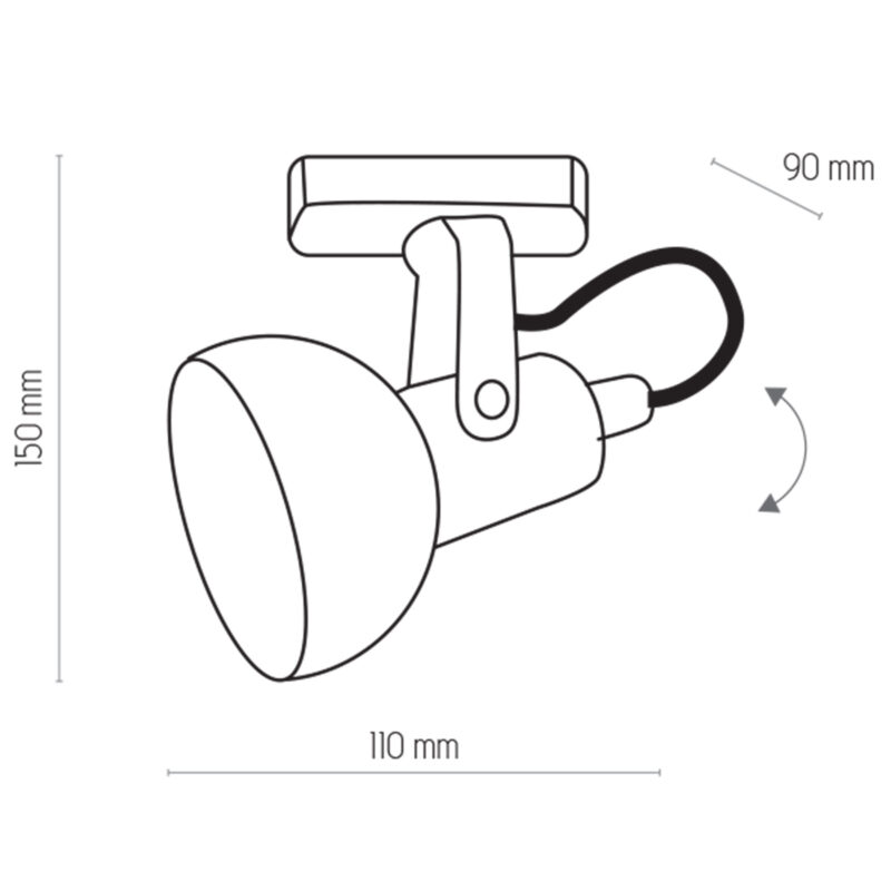 System szynowy TK Lighting Tracer White Tl-005 GU10 x1 - obrazek 3