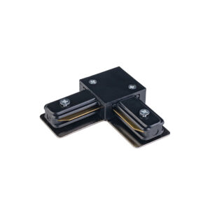 System szynowy TK Lighting Tracer Black Złącze Kątowe