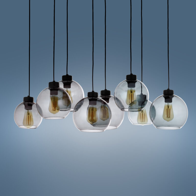Lampa Wisząca TK Lighting Cubus Graphite x8 - obrazek 8