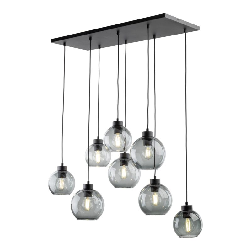 Lampa Wisząca TK Lighting Cubus Graphite x8 - obrazek 9