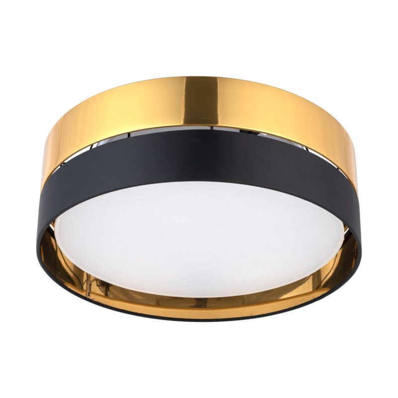 Lampa Sufitowa TK Lighting Hilton Black/gold 450 x4 - obrazek 5