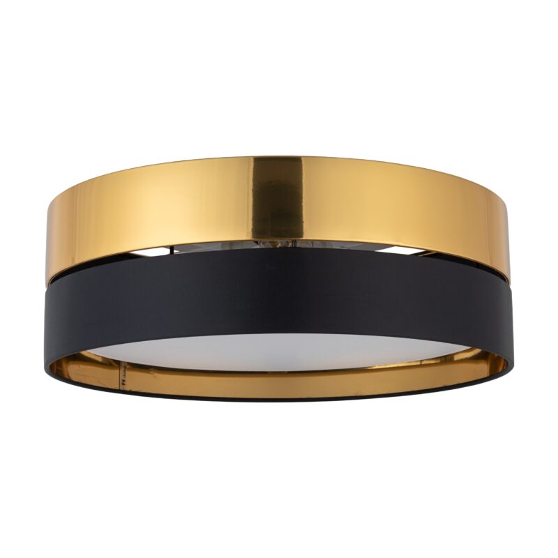 Lampa Sufitowa TK Lighting Hilton Black/gold 450 x4 - obrazek 6