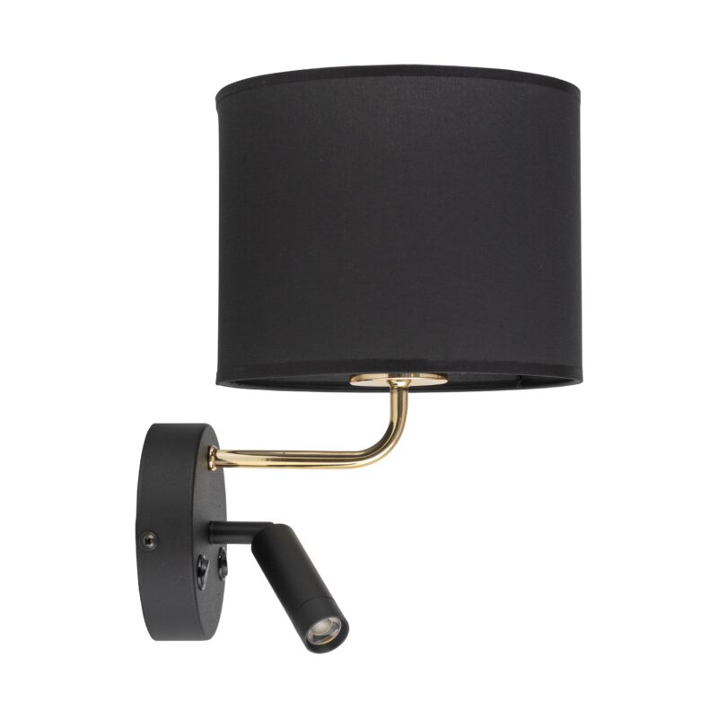 Kinkiet TK Lighting Richi Black/gold E27+ G9 x2 - obrazek 4