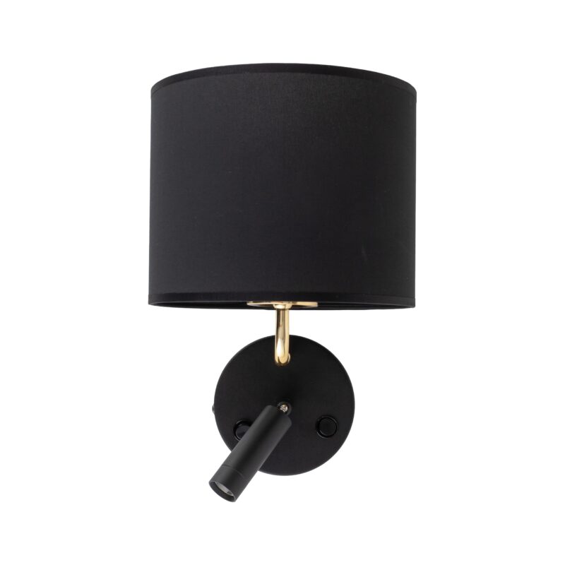Kinkiet TK Lighting Richi Black/gold E27+ G9 x2 - obrazek 9