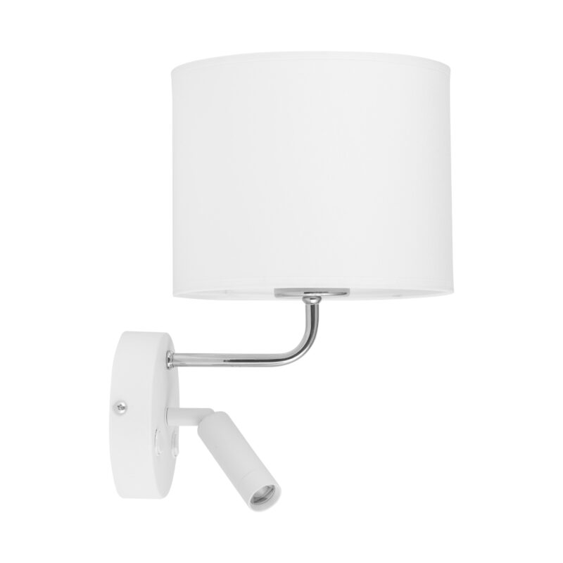 Kinkiet TK Lighting Richi White/silver E27 + G9 x2 - obrazek 4