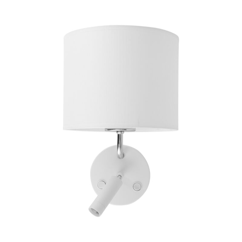 Kinkiet TK Lighting Richi White/silver E27 + G9 x2 - obrazek 7