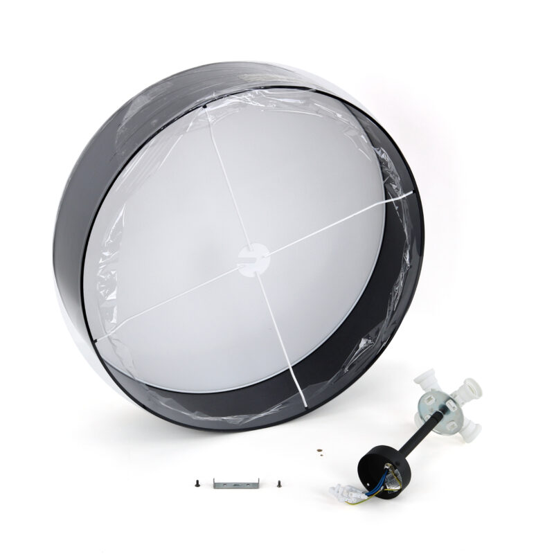 Lampa Sufitowa TK Lighting Rondo Black 600 x4 - obrazek 9