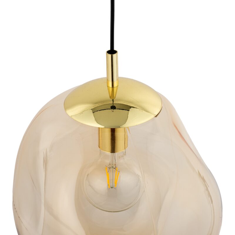 Lampa Wisząca TK Lighting Sol Amber x1 - obrazek 4