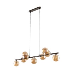 Lampa Wisząca TK Lighting Estera Brown x9
