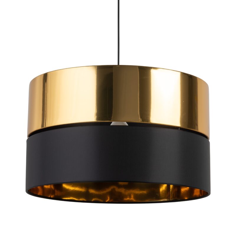 Lampa Wisząca TK Lighting Hilton Black/gold x1 - obrazek 3