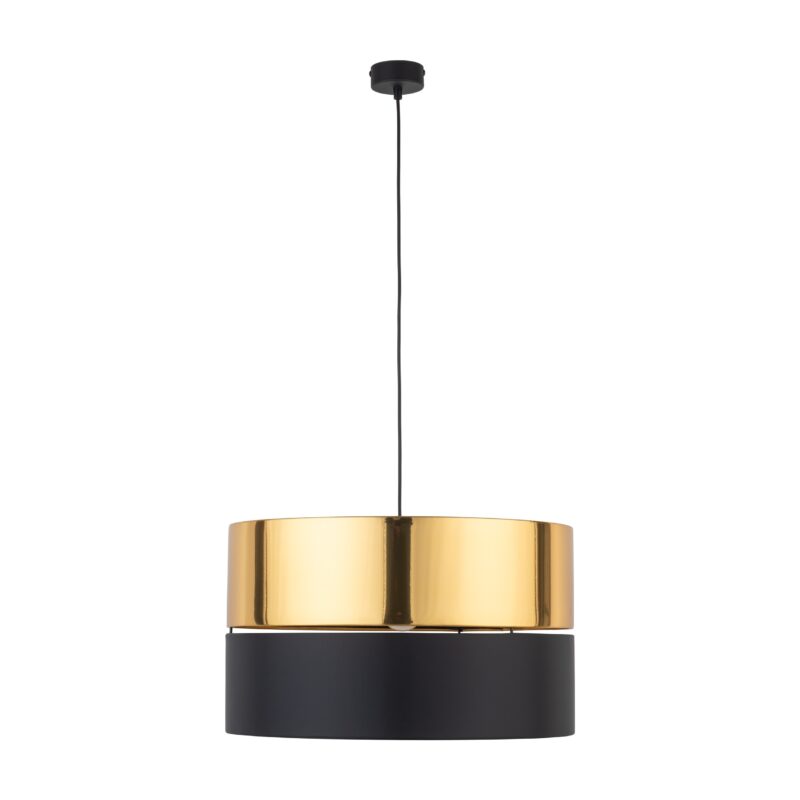 Lampa Wisząca TK Lighting Hilton Black/gold x1 - obrazek 7