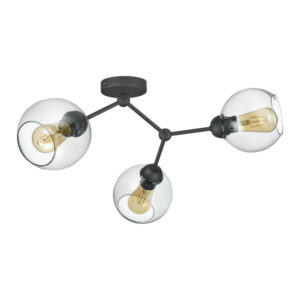 Lampa Sufitowa TK Lighting Fairy Czarna x3