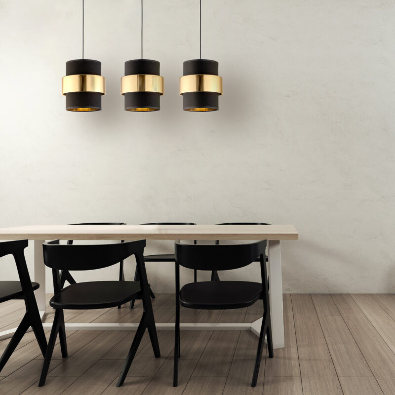 Lampa Wisząca TK Lighting Calisto x3 - obrazek 5