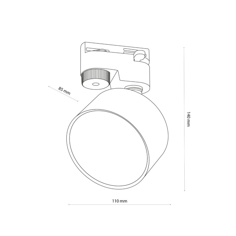 System szynowy TK Lighting Tracer White GX53 LED x1 - obrazek 5