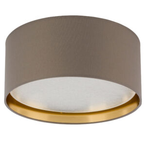 Lampa Sufitowa TK Lighting Bilbao Beige/gold 450 x4