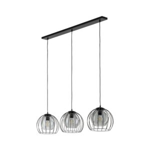 Lampa Wisząca TK Lighting Universo Black x3