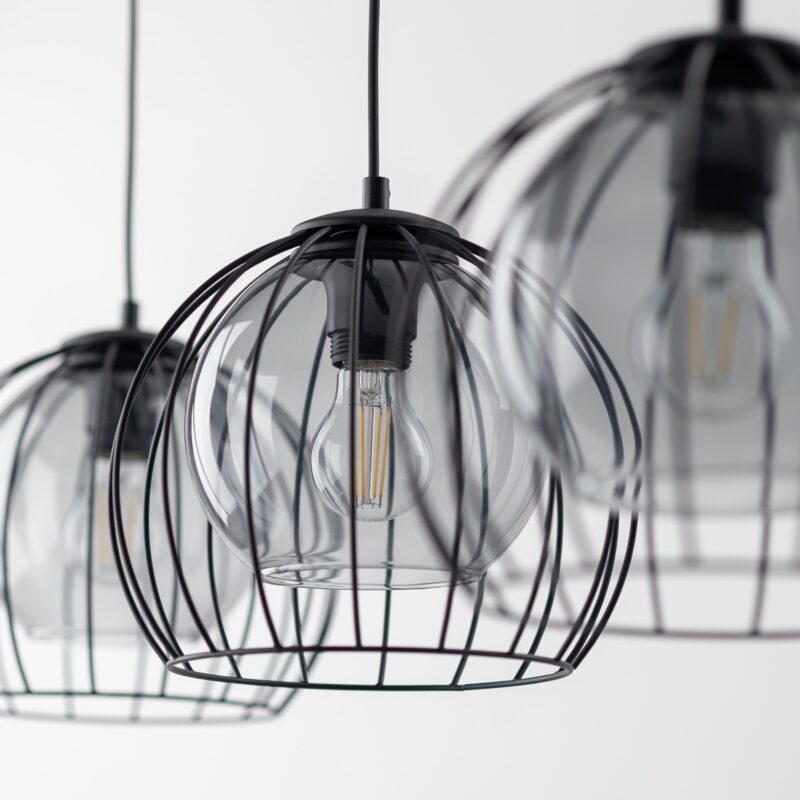 Lampa Wisząca TK Lighting Universo Black x3 - obrazek 4