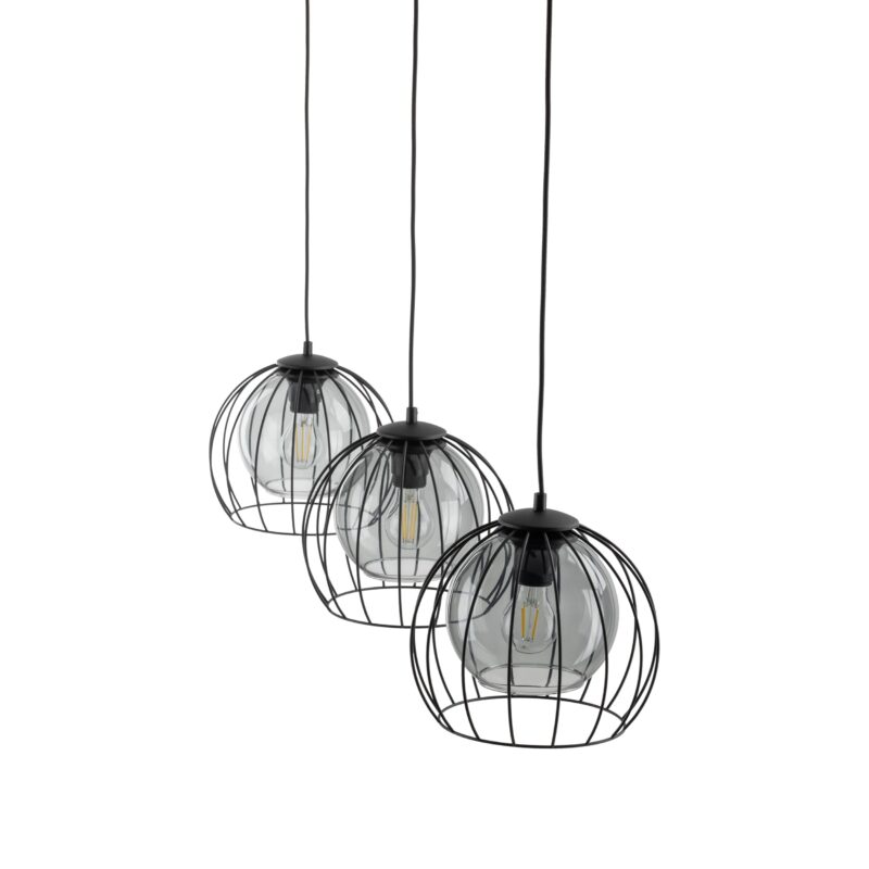 Lampa Wisząca TK Lighting Universo Black x3 - obrazek 5