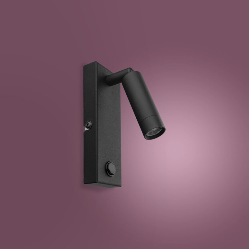 Kinkiet TK Lighting Enzo Czarny x1 - obrazek 3