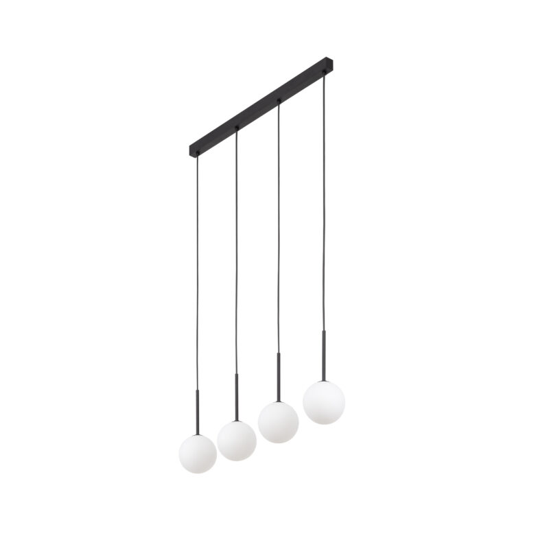 Lampa Wisząca TK Lighting Martin Black White x4 - obrazek 6
