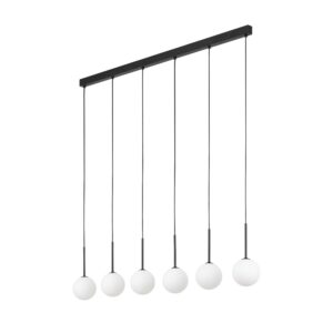 Lampa Wisząca TK Lighting Martin Black White x6