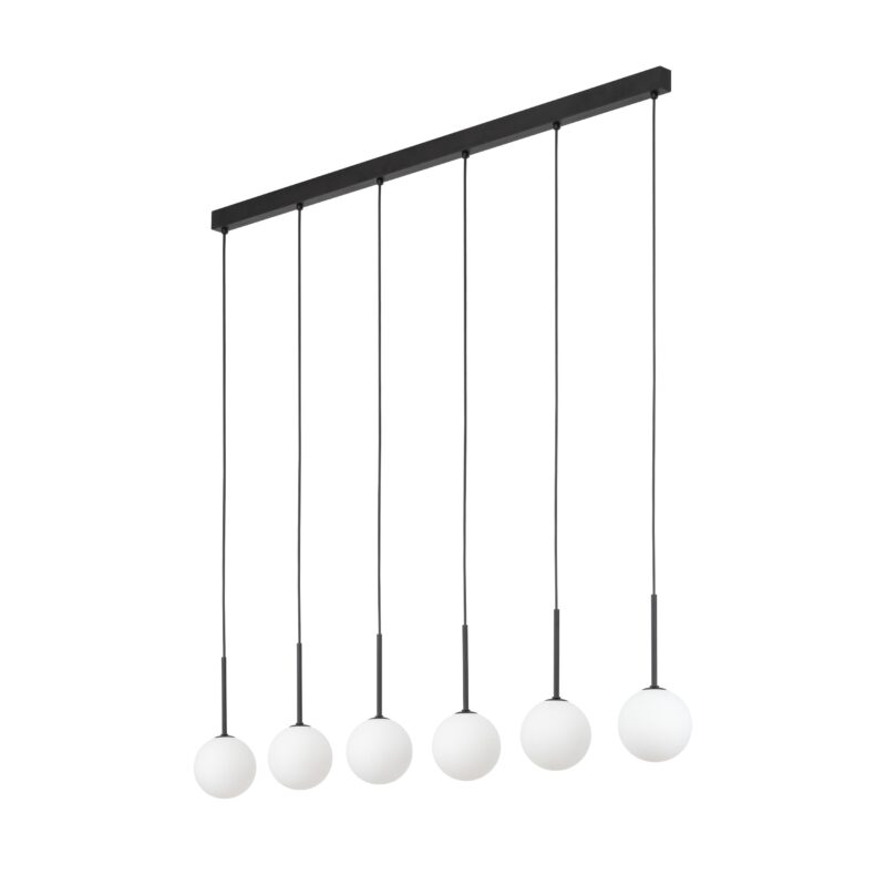Lampa Wisząca TK Lighting Martin Black White x6