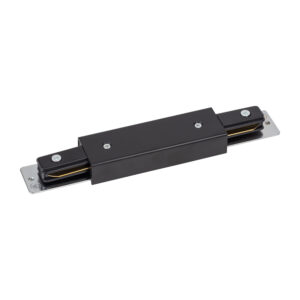System szynowy TK Lighting Tracer Black Łącznik Prosty Z Podłączeniem Zasilającym