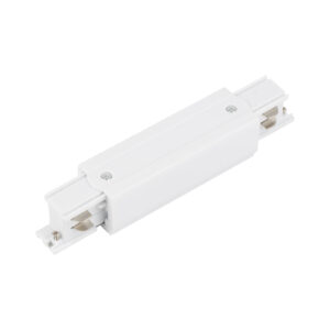 System szynowy TK Lighting Tracer 3-fazowy White Łącznik Prosty Z Podłączeniem Zasilającym