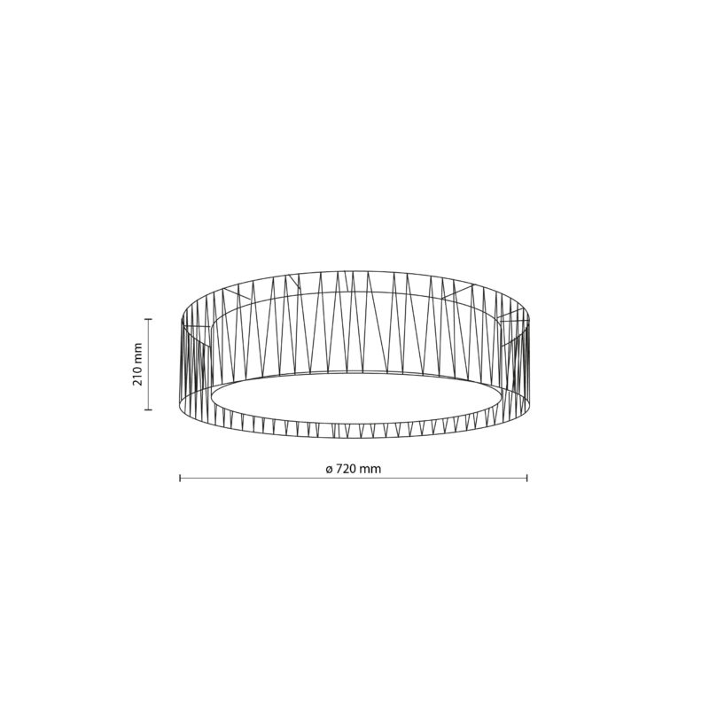 Lampa Sufitowa TK Lighting Harmony Nature 720 x4 - obrazek 9