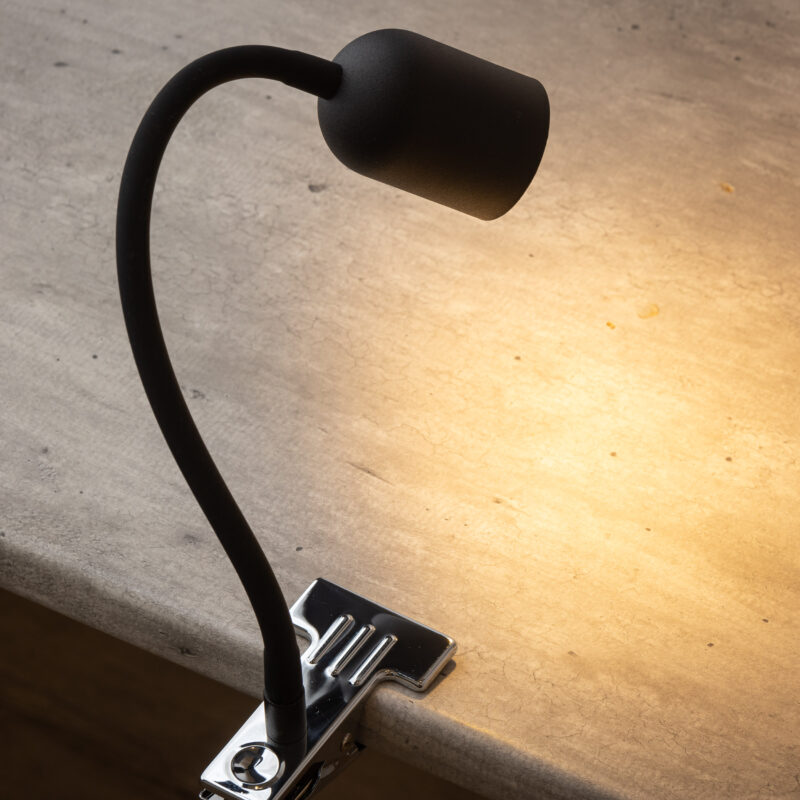 Kinkiet TK Lighting Top Black Klips x1 - obrazek 3