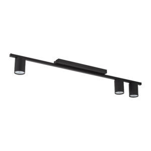 Lampa Sufitowa TK Lighting Logan Black x3