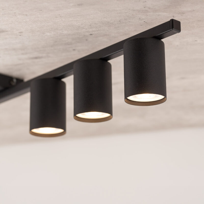 Lampa Sufitowa TK Lighting Logan Black x4 - obrazek 4