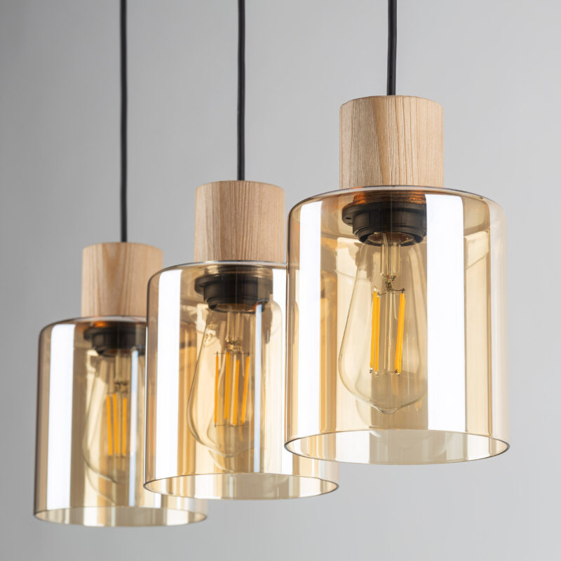 Lampa Wisząca TK Lighting Orson x3 - obrazek 3