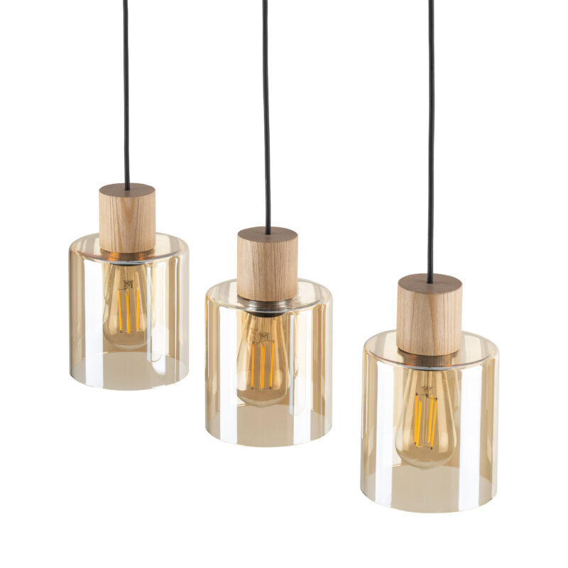 Lampa Wisząca TK Lighting Orson x3 - obrazek 4