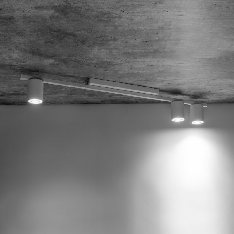 Lampa Sufitowa TK Lighting Logan White x3 - obrazek 5