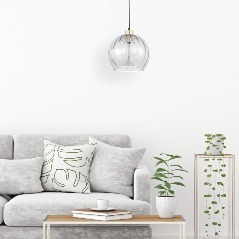 Lampa Wisząca TK Lighting Devi Transparent 250 x1 - obrazek 3