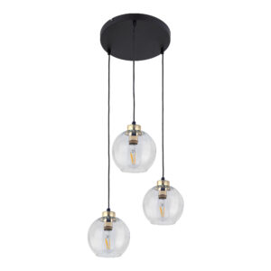 Lampa Wisząca TK Lighting Devi Transparent Koło x3