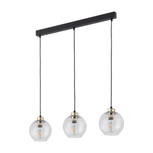 Lampa Wisząca TK Lighting Devi Transparent Listwa x3