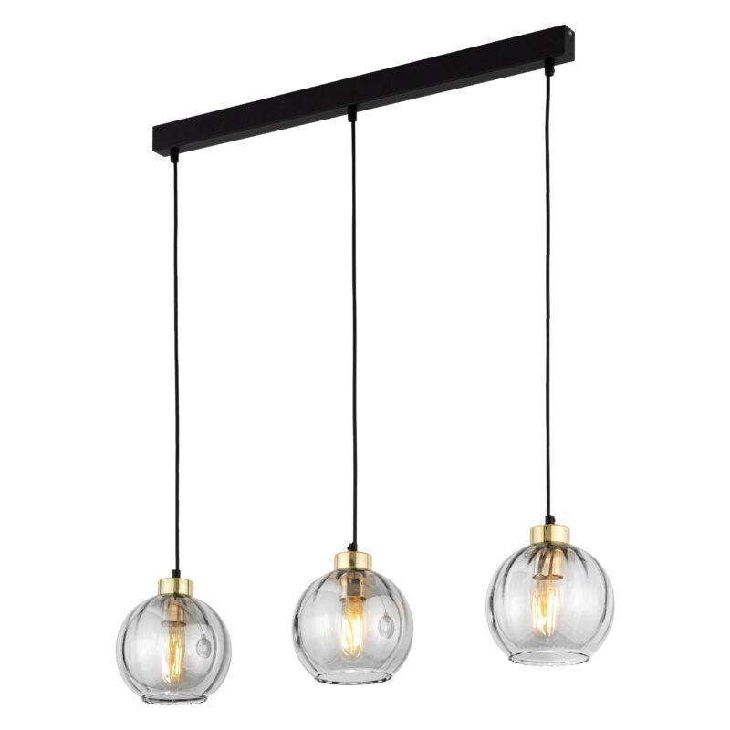 Lampa Wisząca TK Lighting Devi Transparent Listwa x3 - obrazek 5