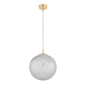 Lampa Wisząca TK Lighting Cadix Gold 300 x1