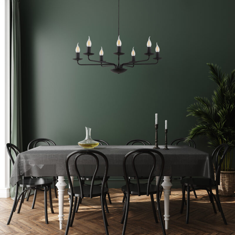 Lampa Wisząca TK Lighting Limal x7 - obrazek 3