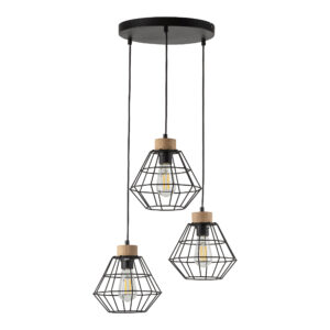 Lampa Wisząca TK Lighting Rafael x3