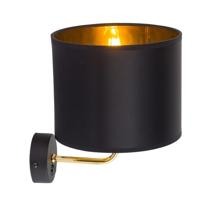 Kinkiet TK Lighting Vega Black/gold x1 - obrazek 6