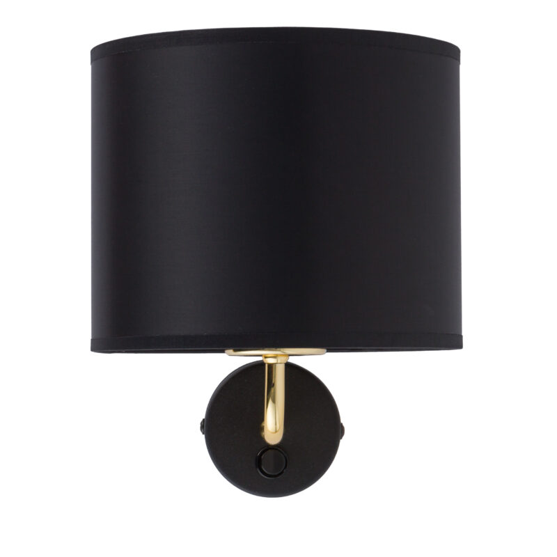 Kinkiet TK Lighting Vega Black/gold x1 - obrazek 7